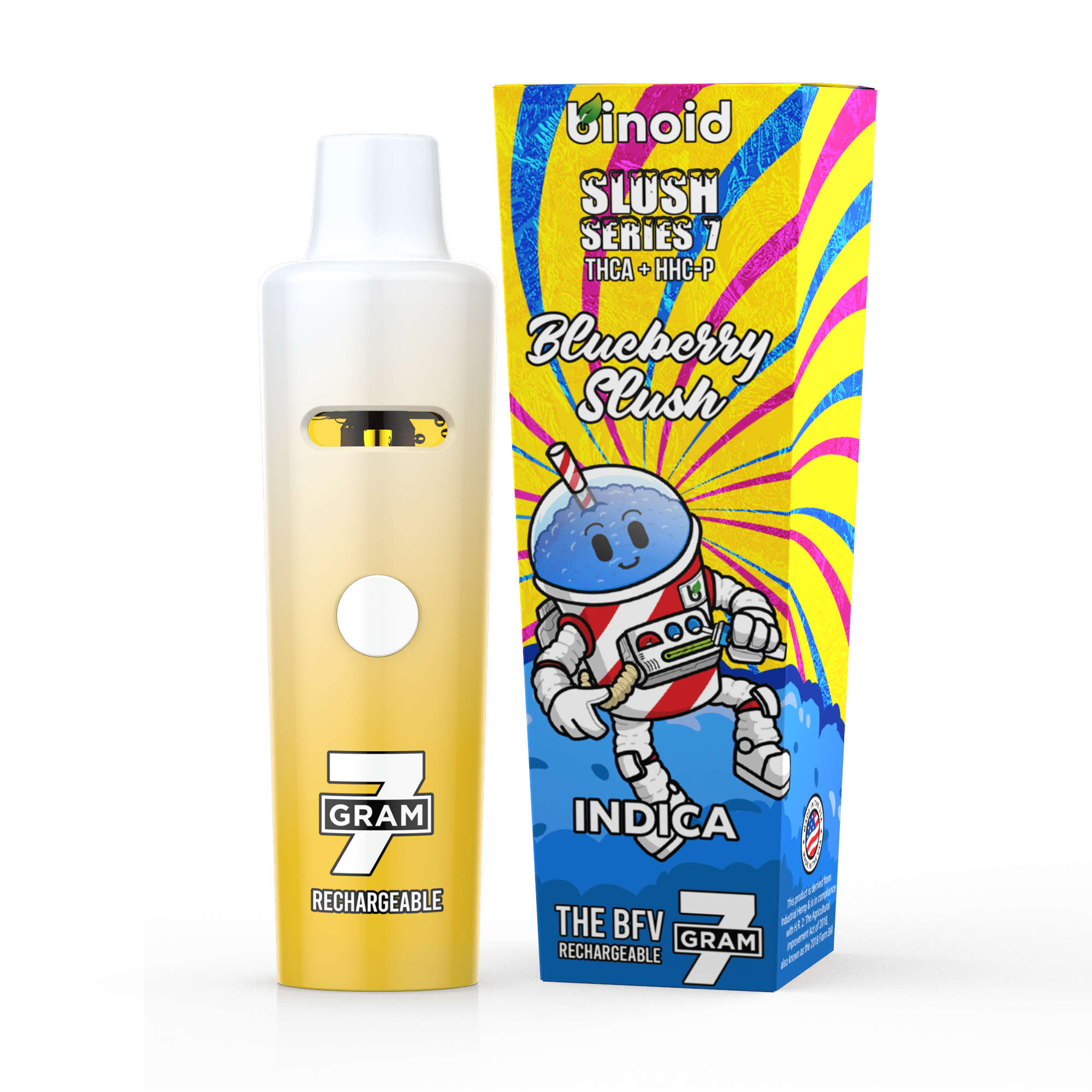 Binoid On Sale: 7 Gram THCA Disposable Vape – Slush Series