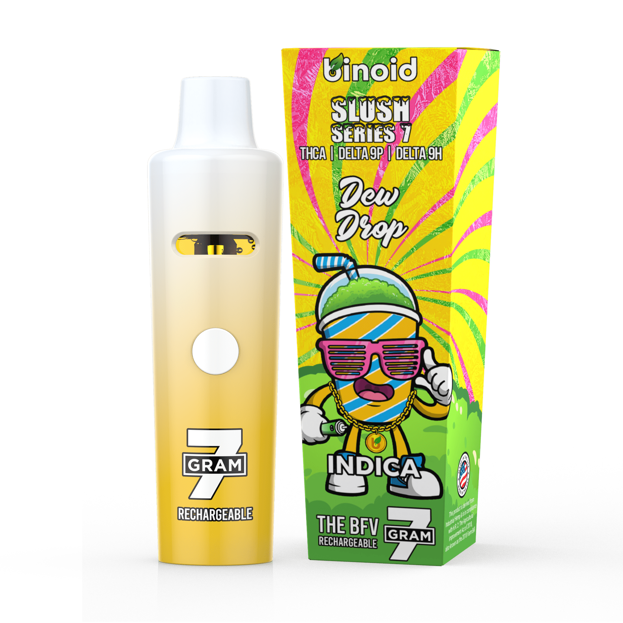 Binoid On Sale: 7 Gram THCA Disposable Vape – Slush Series