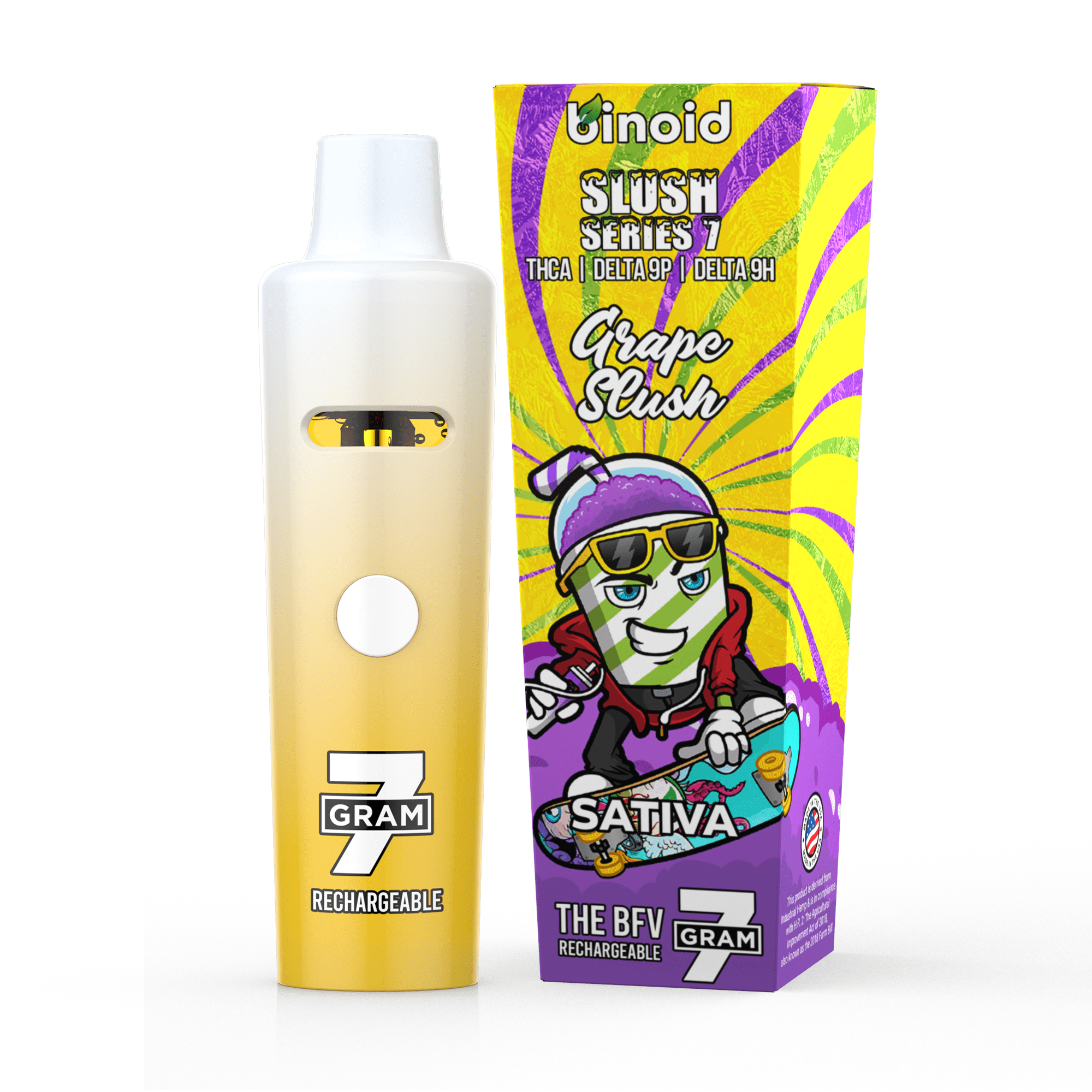 Binoid On Sale: 7 Gram THCA Disposable Vape – Slush Series