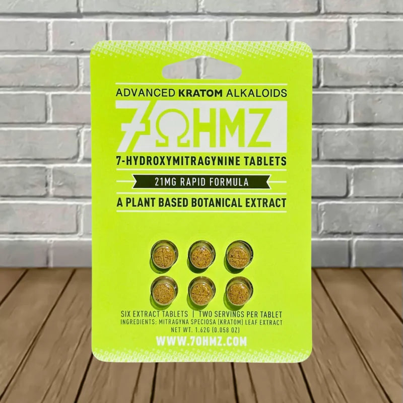 7OHMZ 7-Hydroxymitragynine Rapid Formula Tablets 21mg BULK CASE DEAL