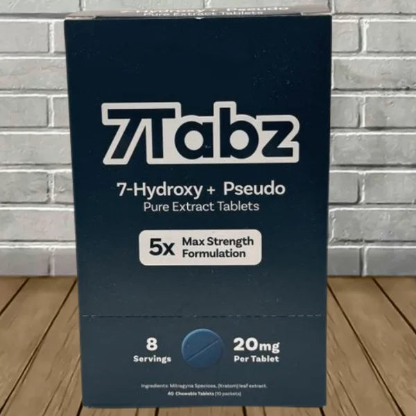 7Tabz 7-Hydroxy + Pseudo Pure Extract Tablets Full Case 10ct Best Price