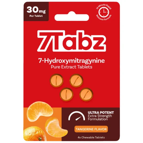 7Tabz Ultra Potent Extra Strength 7-OH Tablets 30mg | 4ct