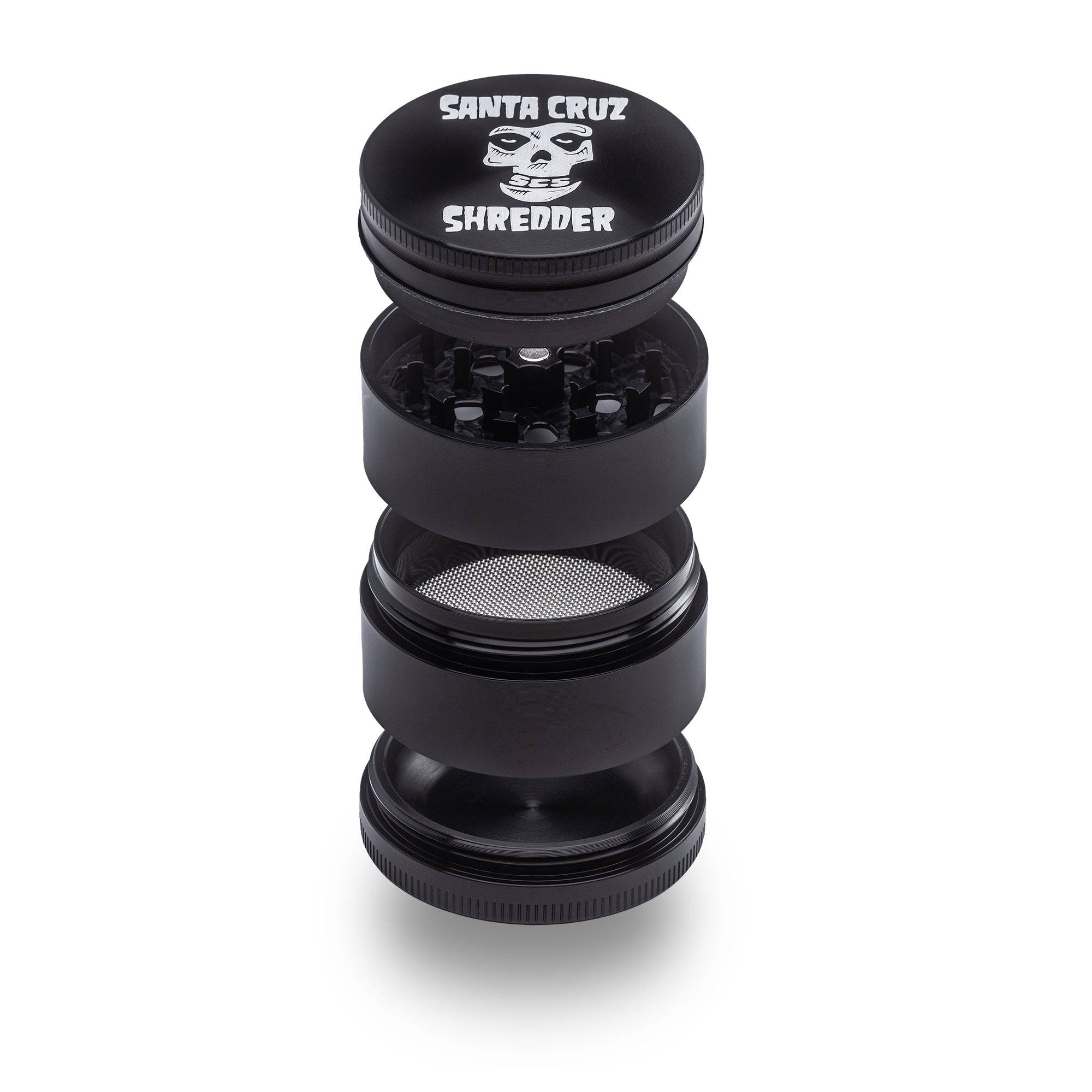 Santa Cruz Shredder Aluminum 4 Piece Medium "Skull" Grinders Best Price