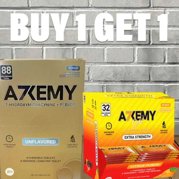 B1G1 Alkemy 7-Hydroxy + Pseudo Extra Strength 4ct + 1ct Full Case Deal