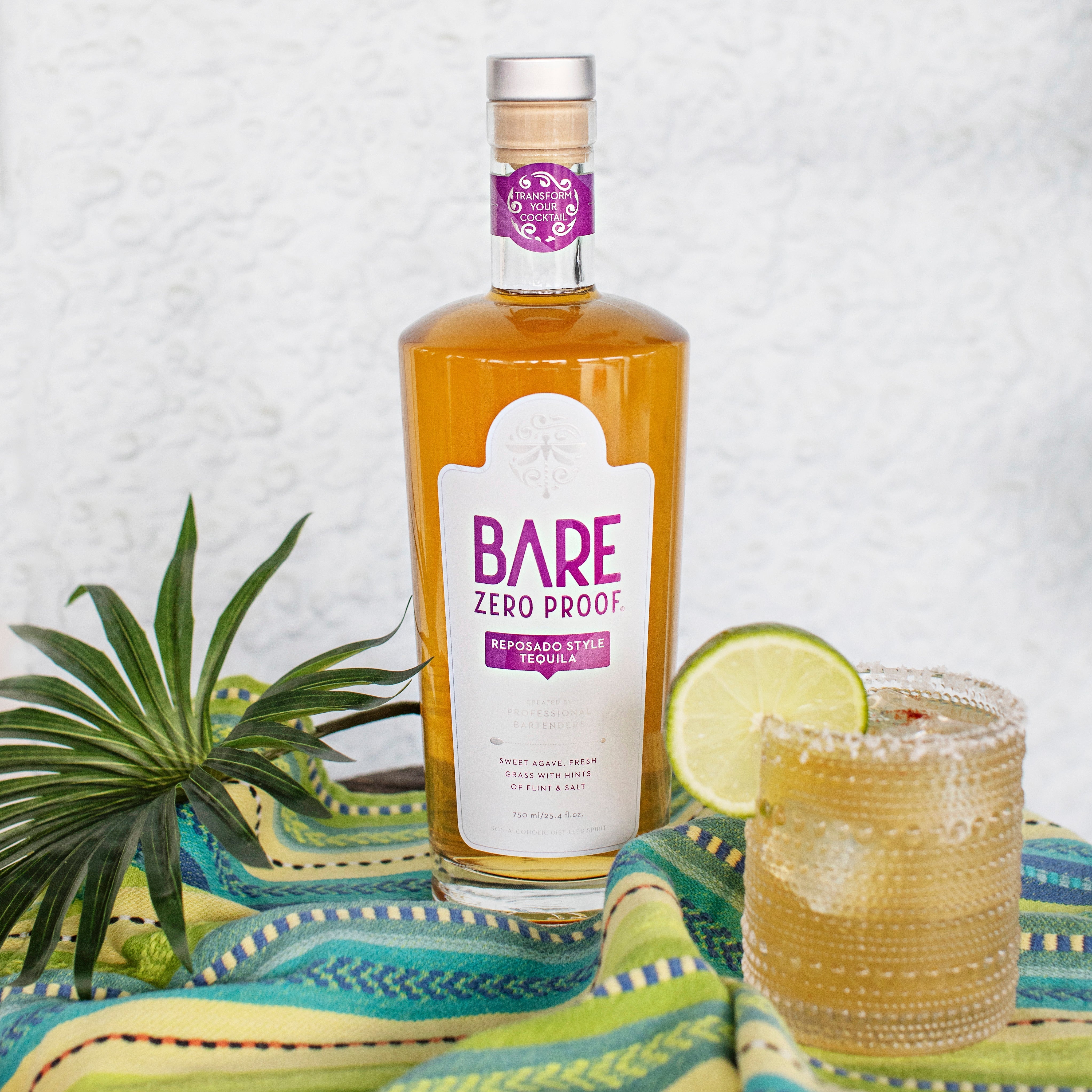 BARE ZERO PROOF Reposado Style Tequila