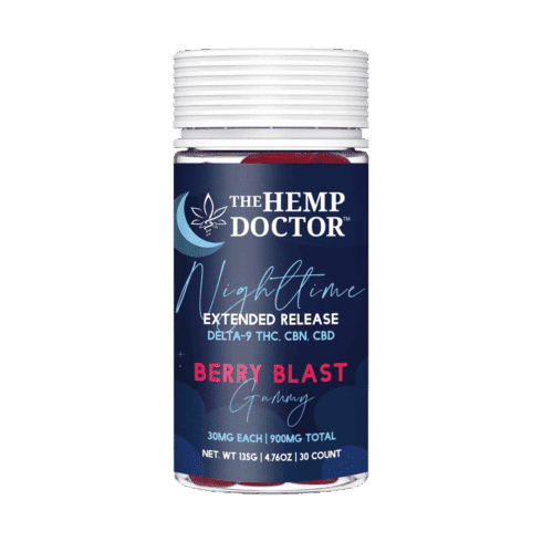 The Hemp Doctor 30mg D9|CBD|CBN Extended-Release Nighttime Gummies