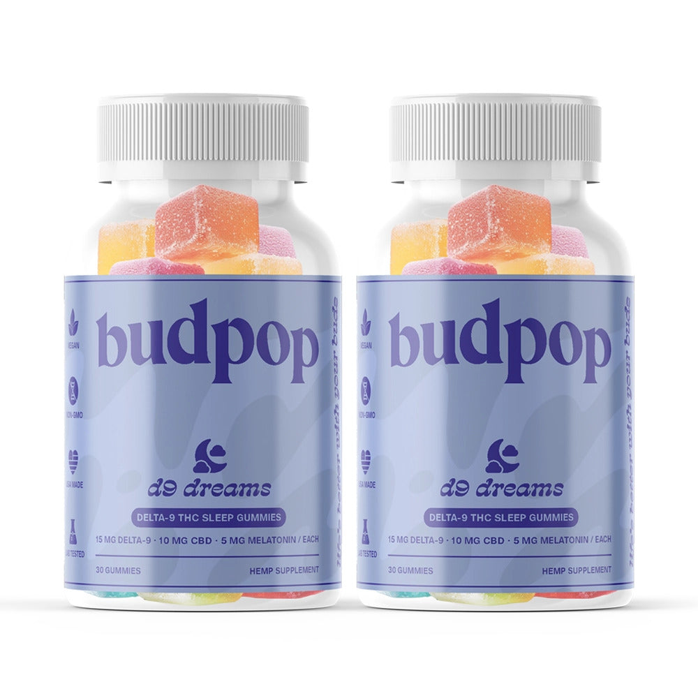 BudPop Delta-9 + CBN Sleep Gummies