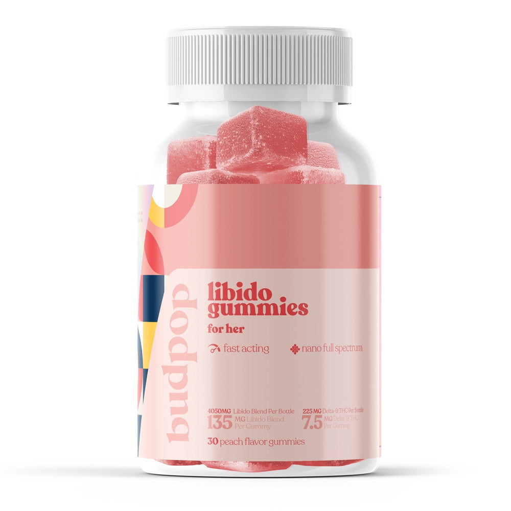 BudPop D9 + CBG + CBC + CBN Libido sex Gummies for Women