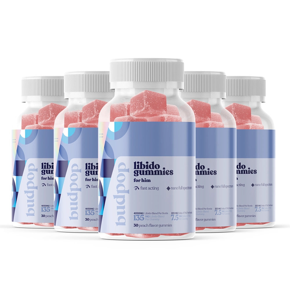 BudPop D9 + CBG + CBC + CBN Libido sex Gummies for Men