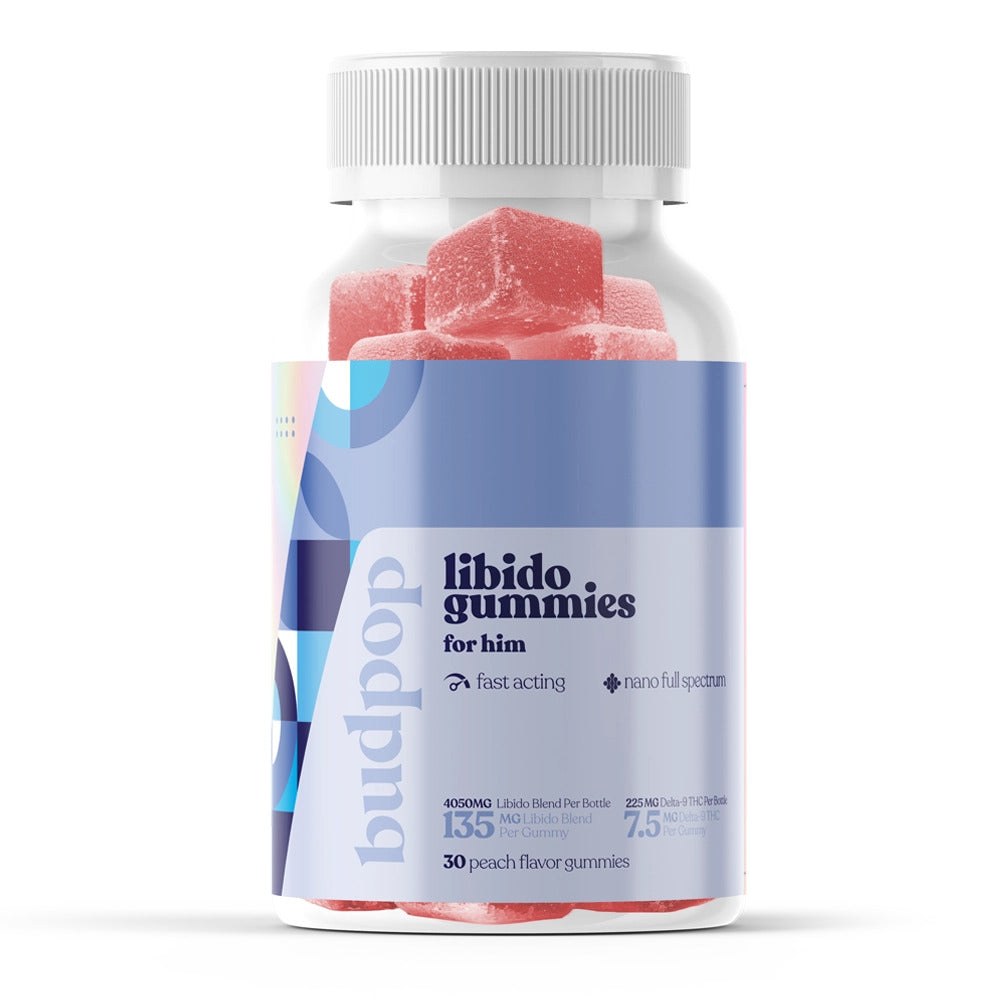 BudPop D9 + CBG + CBC + CBN Libido sex Gummies for Men