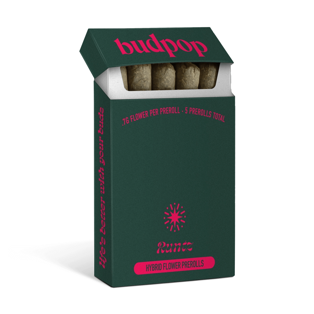BudPop THCA Pre-Roll – Runtz