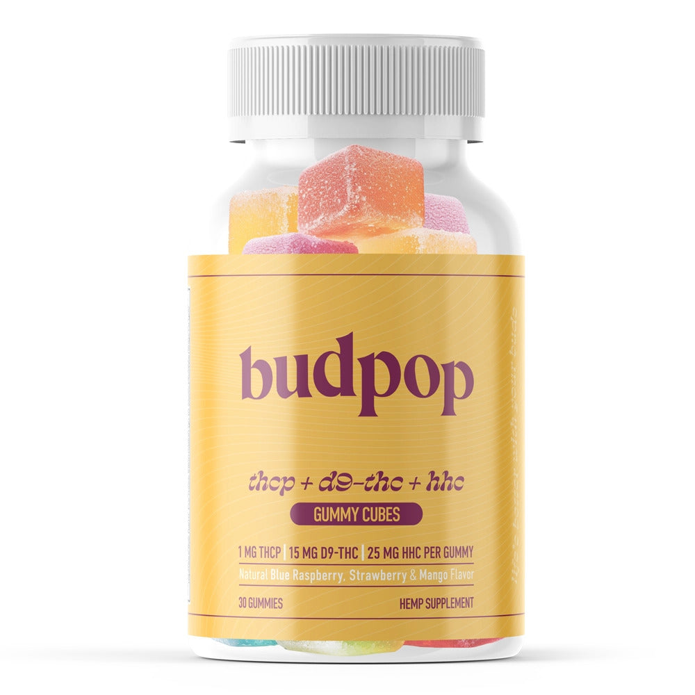 BudPop D9+ HHC + THCp Cubes