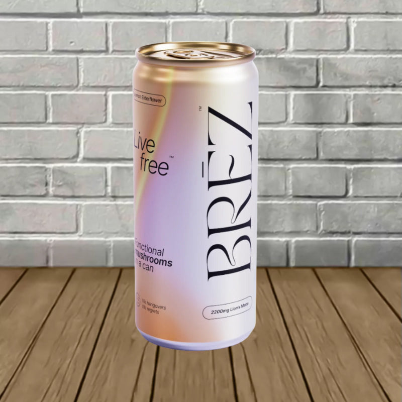 BREZ Flow Functional Mushroom Drink 2200mg