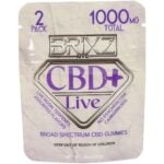 BRIXZ CBD+ LIVE Gummy 500mg 2pk