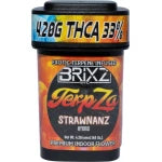 BRIXZ NYC TerpZa Exotic Terpene Infused THCA Premium Indoor Flower 4.20g -(Strawnanz – Hybrid) Best Price