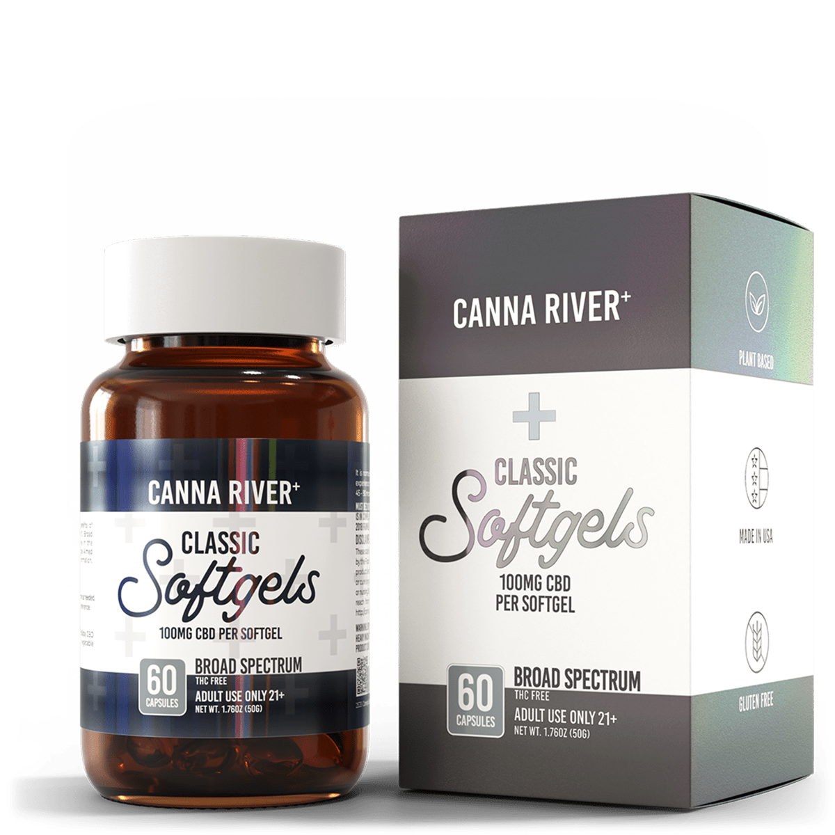 Canna River CBD Classic Softgels