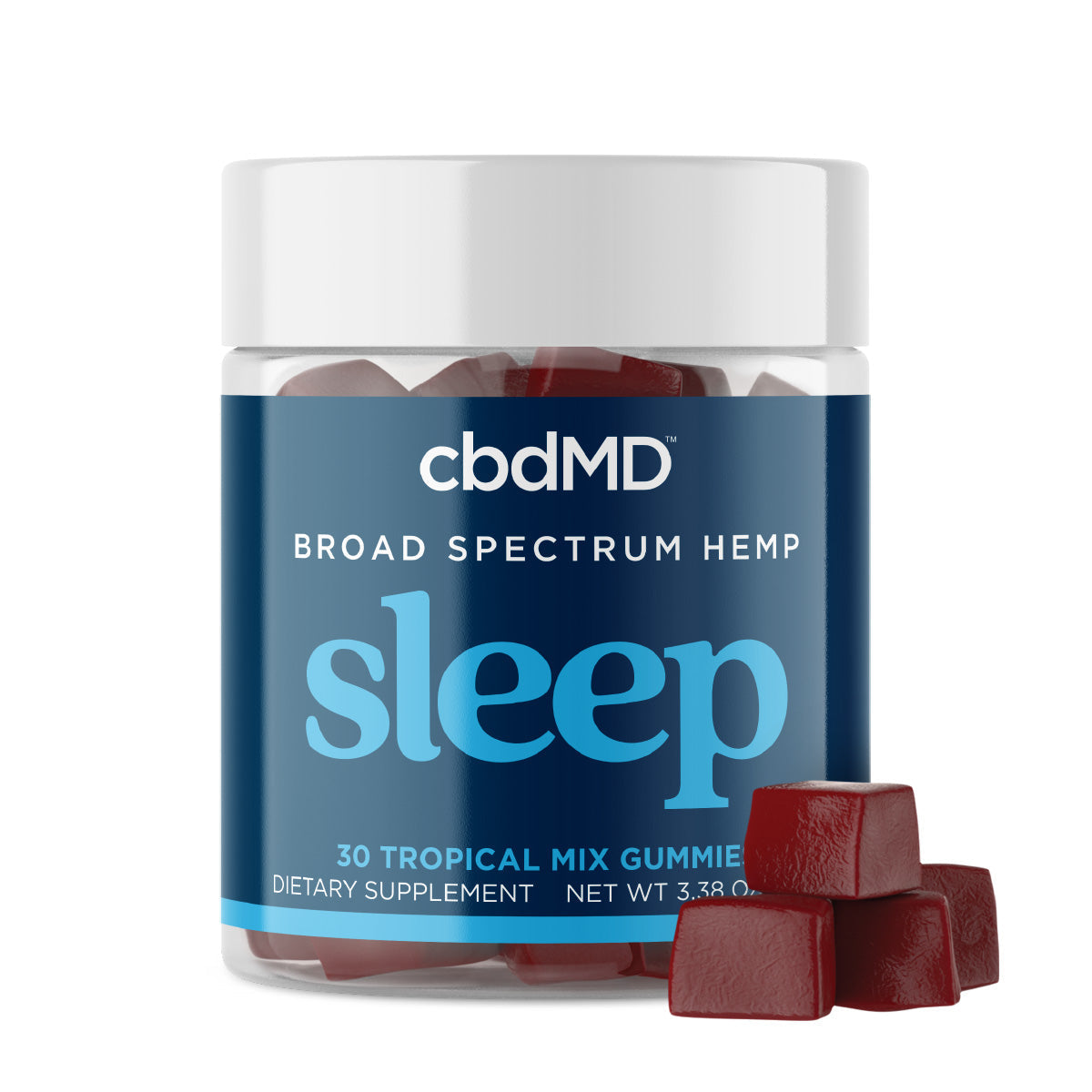 cbdMD Broad Spectrum CBD Sleep Gummies
