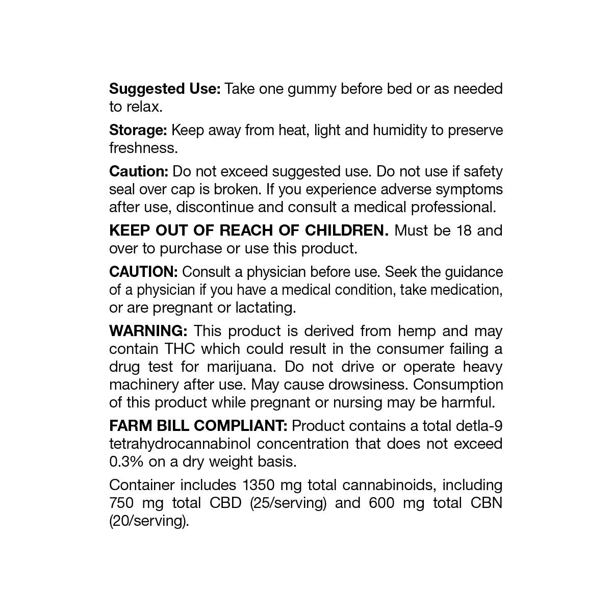 cbdMD Broad Spectrum CBD Sleep Gummies