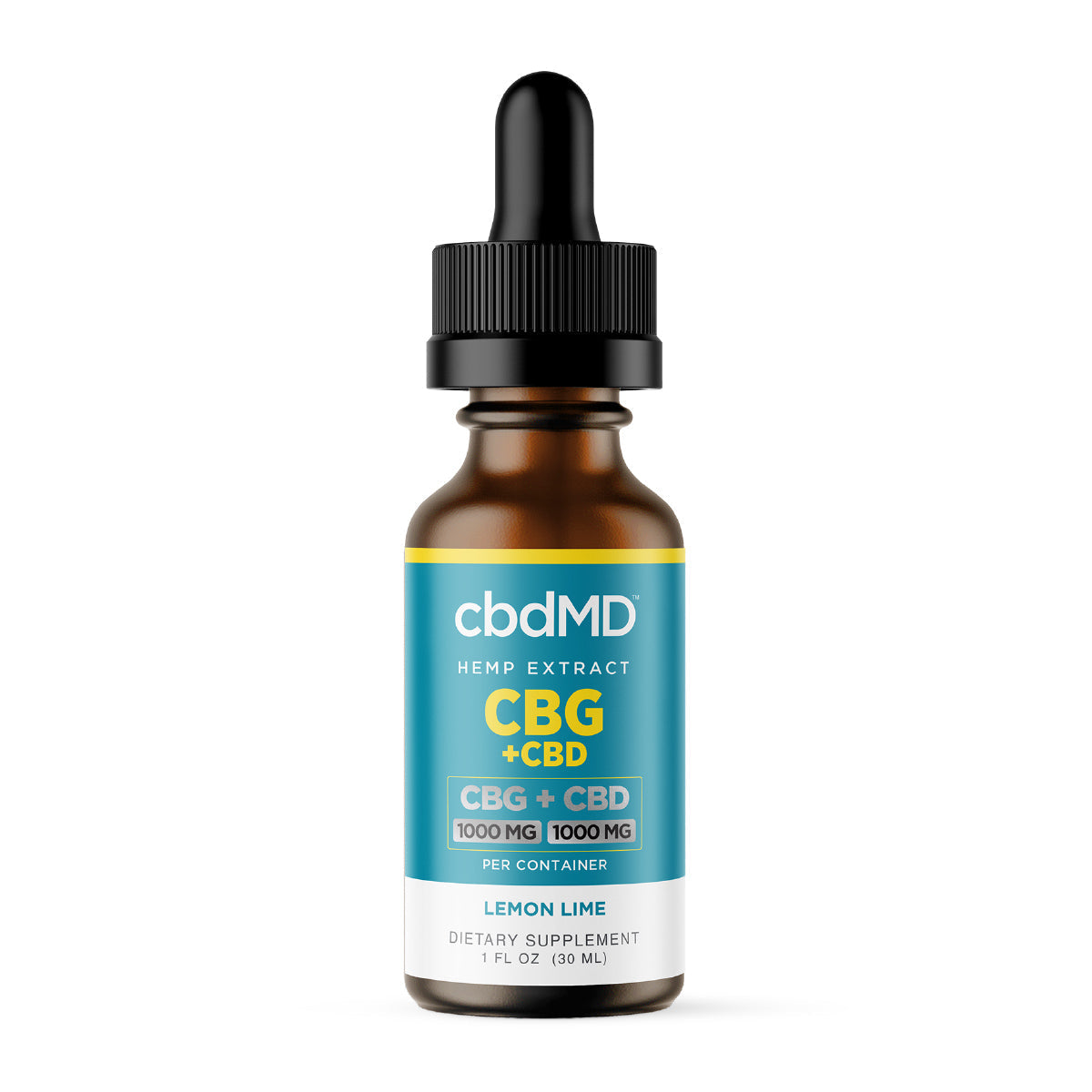 cbdMD Broad Spectrum CBG + CBD Oil Tincture