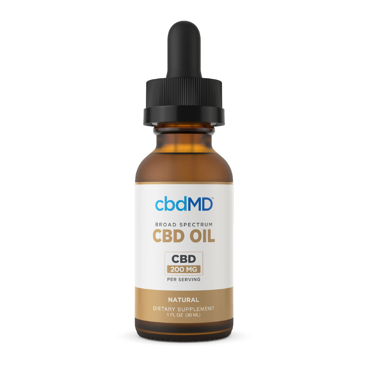 cbdMD Broad Spectrum CBD Oil Tincture