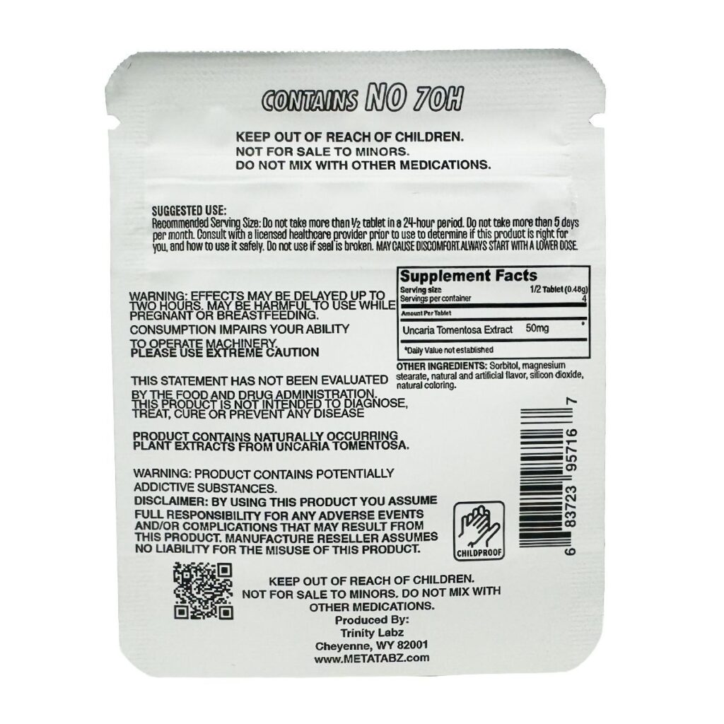Meta Tabz KLAZ Tablets 2pk