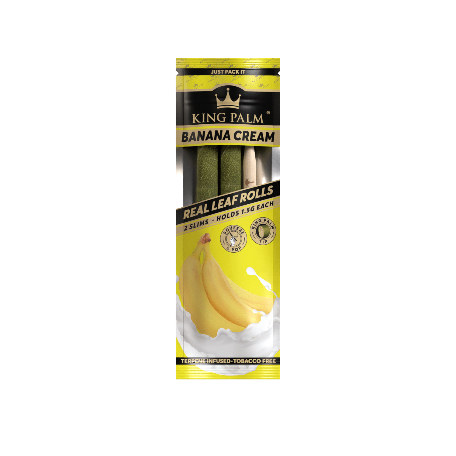 King Palm 2 Slim Rolls – Banana Cream Best Price