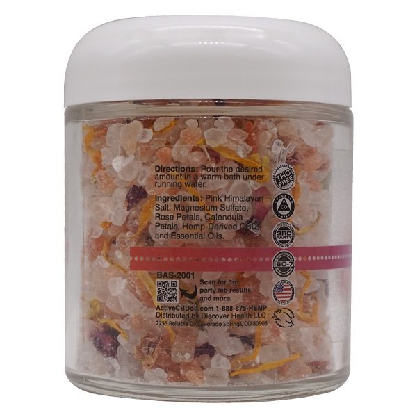 Active CBD Oil – Water Soluble CBD Bath Soak 50mg Best Price