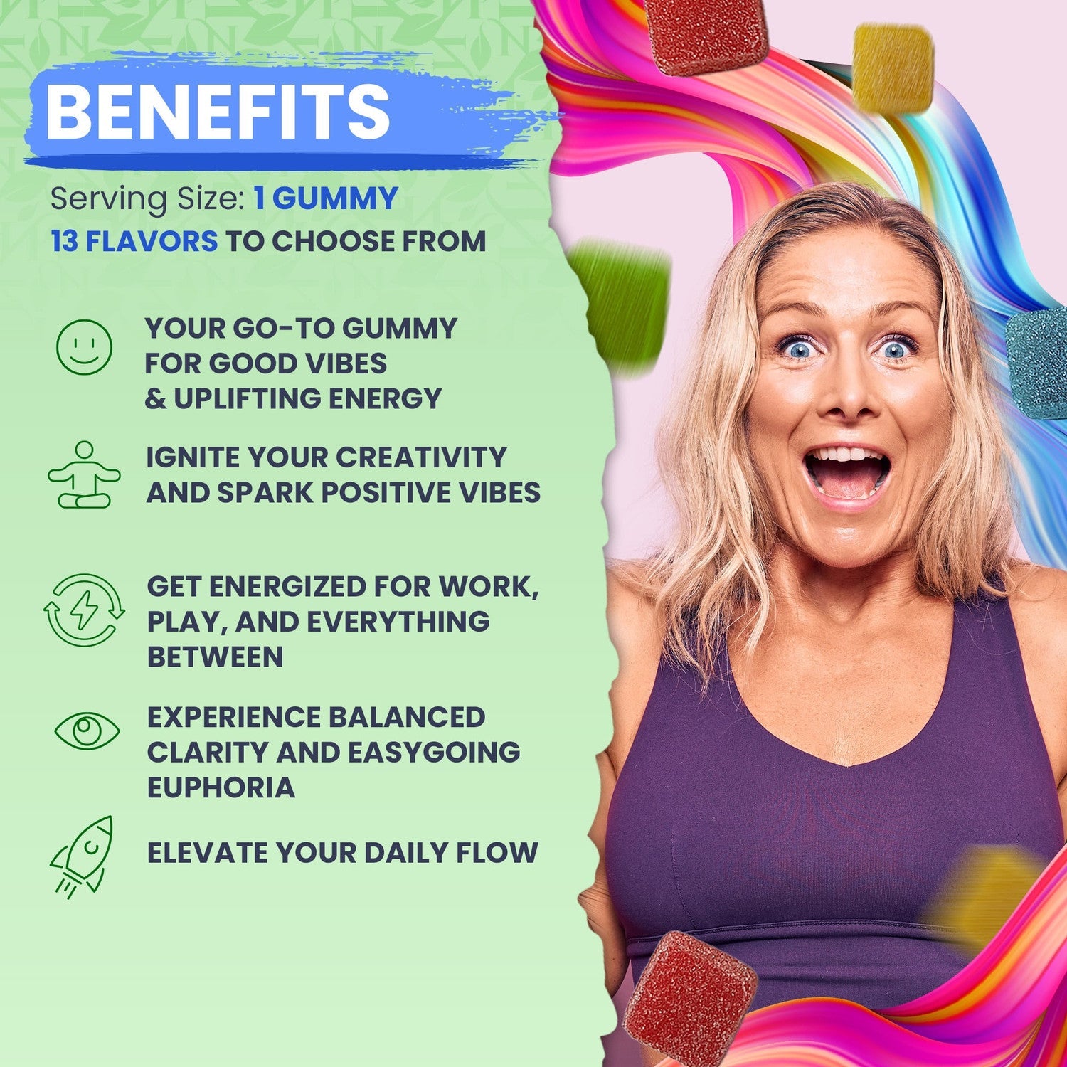 A Gift From Nature DELTA 8 GUMMIES - 30CT Blue Watermelon 750mg (25mg ea.) – SATIVA