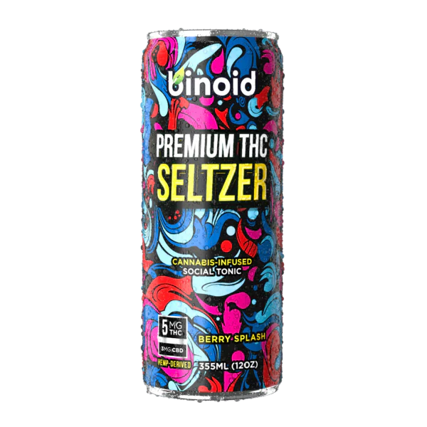 Binoid | THC + CBD Good Vibes Seltzers 320mg - 4ct Pack