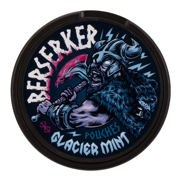 Glacier Mint BERSERKER Caffeine Pouch Best Price