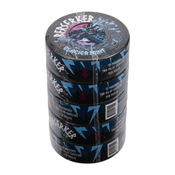 Glacier Mint BERSERKER Caffeine Pouch Best Price