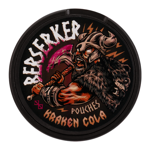 Kraken Kola BERSERKER Caffeine Pouches Best Price