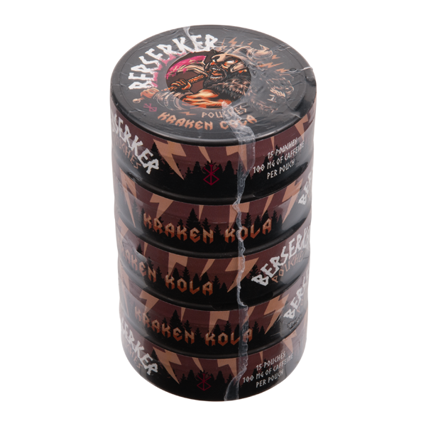 Kraken Kola BERSERKER Caffeine Pouches Best Price