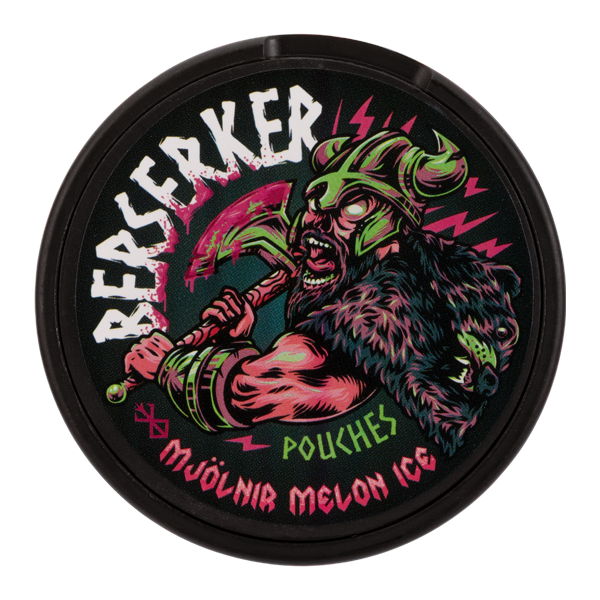 Mjolnir Melon Ice BERSERKER Caffeine Pouches Best Price