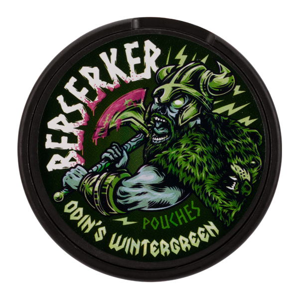 Odin's Wintergreen BERSERKER Caffeine Pouches Best Price