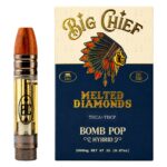 Big Chief Melted Diamonds THCa Cartridge 2g