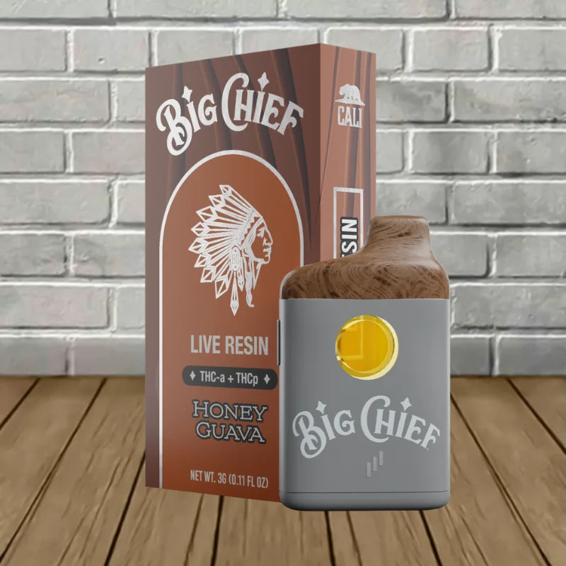 Big Chief THCa + THCp 3g Disposable Vape
