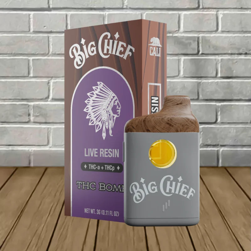 Big Chief THCa + THCp 3g Disposable Vape