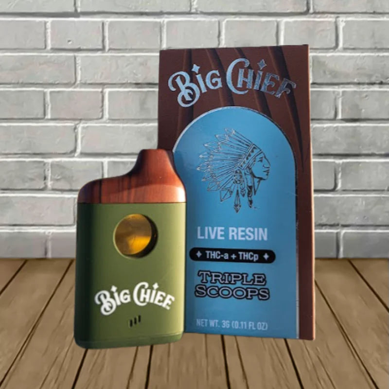Big Chief THCa + THCp 3g Disposable Vape