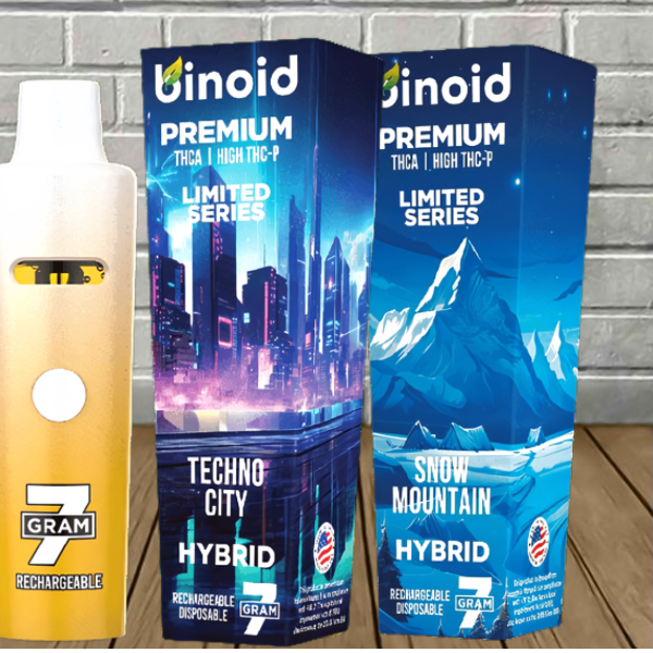 Binoid Limited Series THCA + High THCP Disposable Vape 7g Best Price