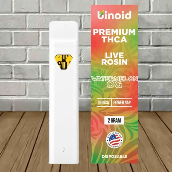 Binoid Premium Live Rosin THCa Disposable 2g Best Price