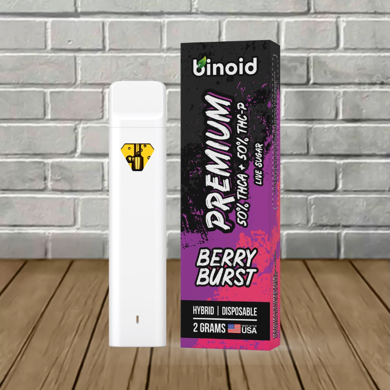 Binoid Pure 50/50 Live Sugar THCa + THCP Disposable 2g
