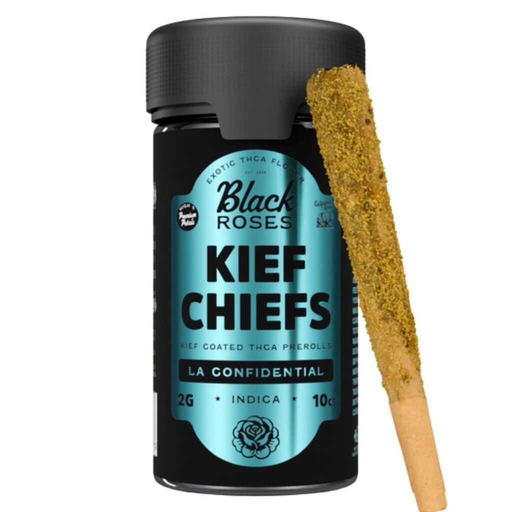 Black Roses Kief Chief THCa Pre-Rolls 20g 10pc