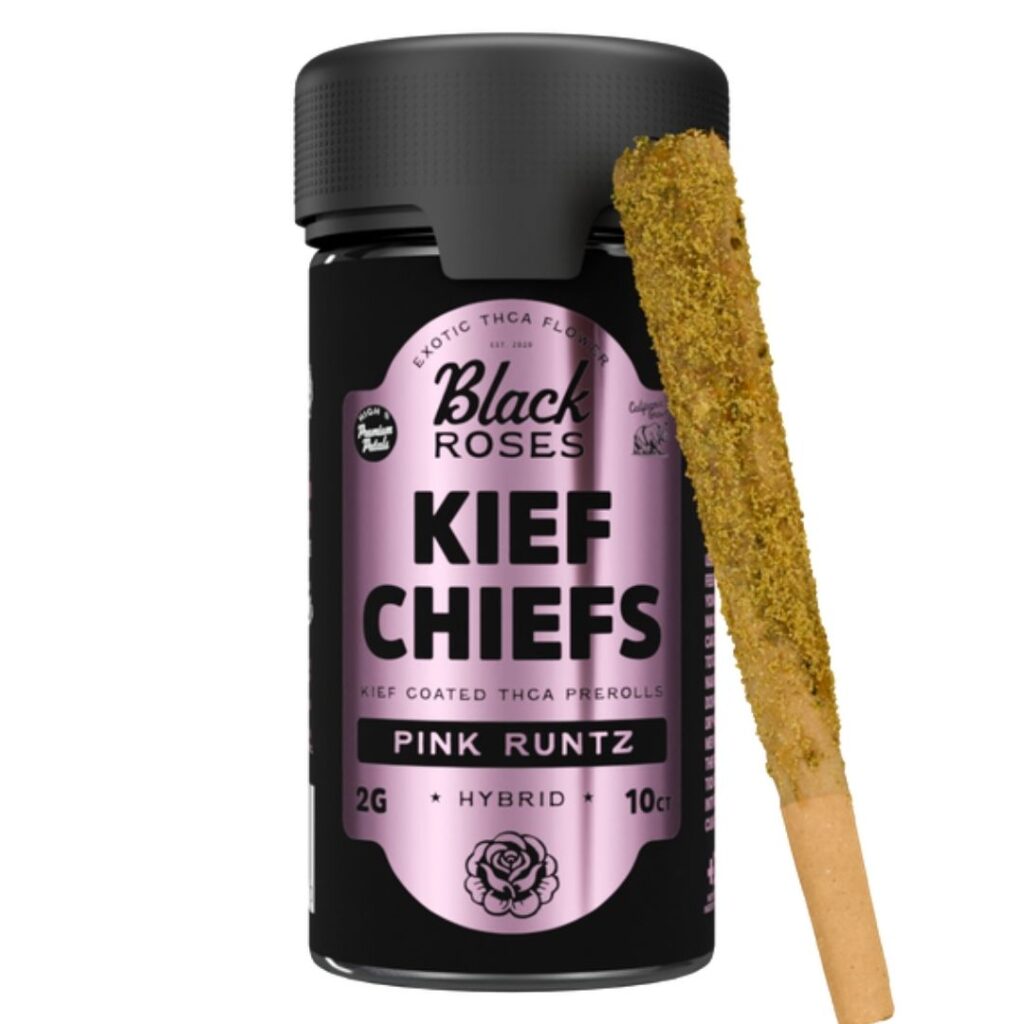 Black Roses Kief Chief THCa Pre-Rolls 20g 10pc