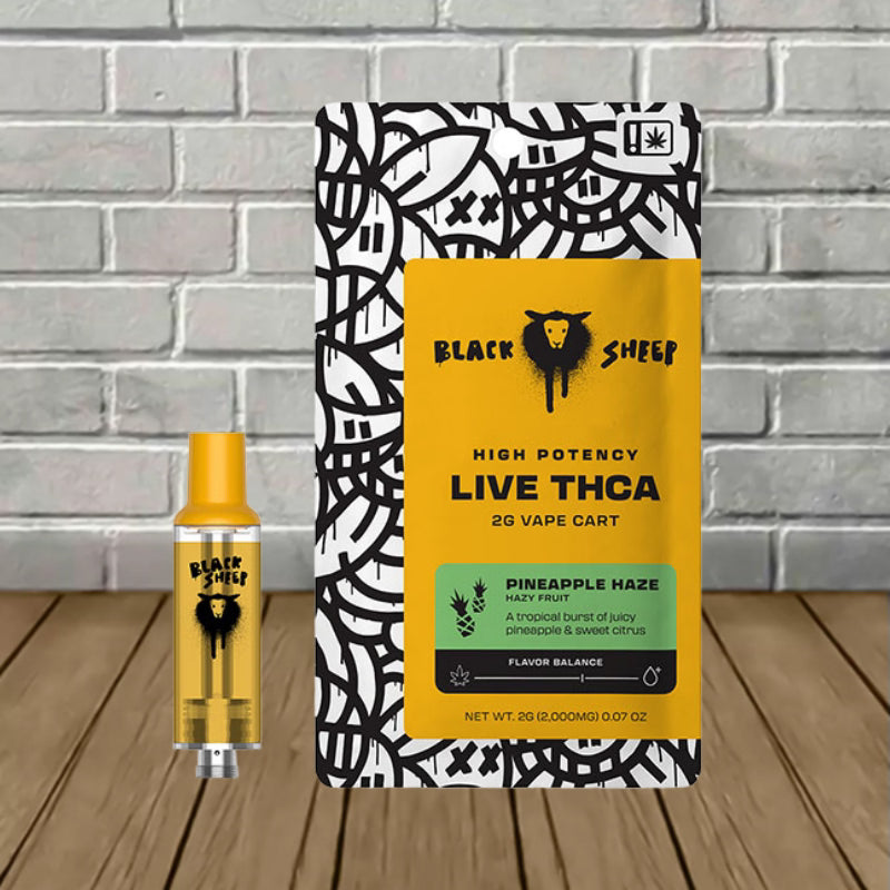 Black Sheep Live THCa Quad Blend Vape Cartridge 2g
