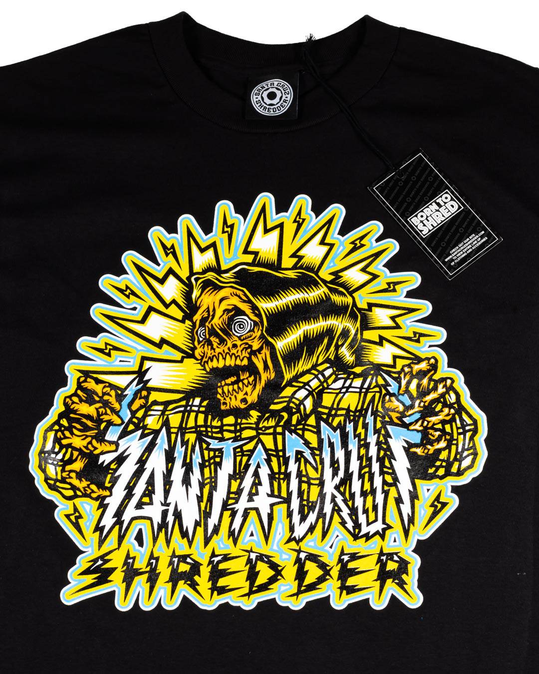 Santa Cruz Shredder Apparel Shirts "Shocker Skull" Best Price