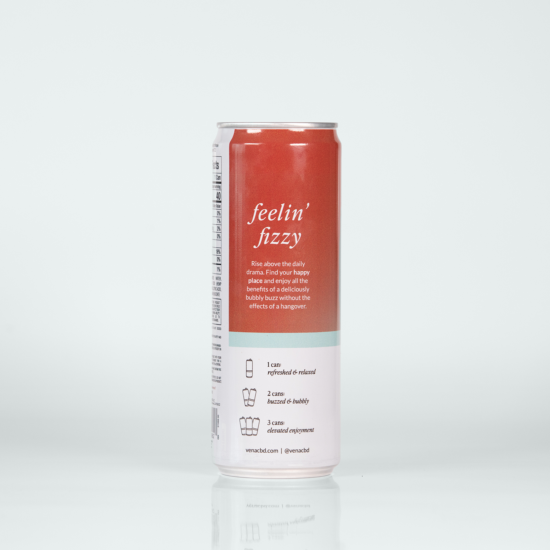 Vena CBD Happy Place Seltzers | Original THC Drink