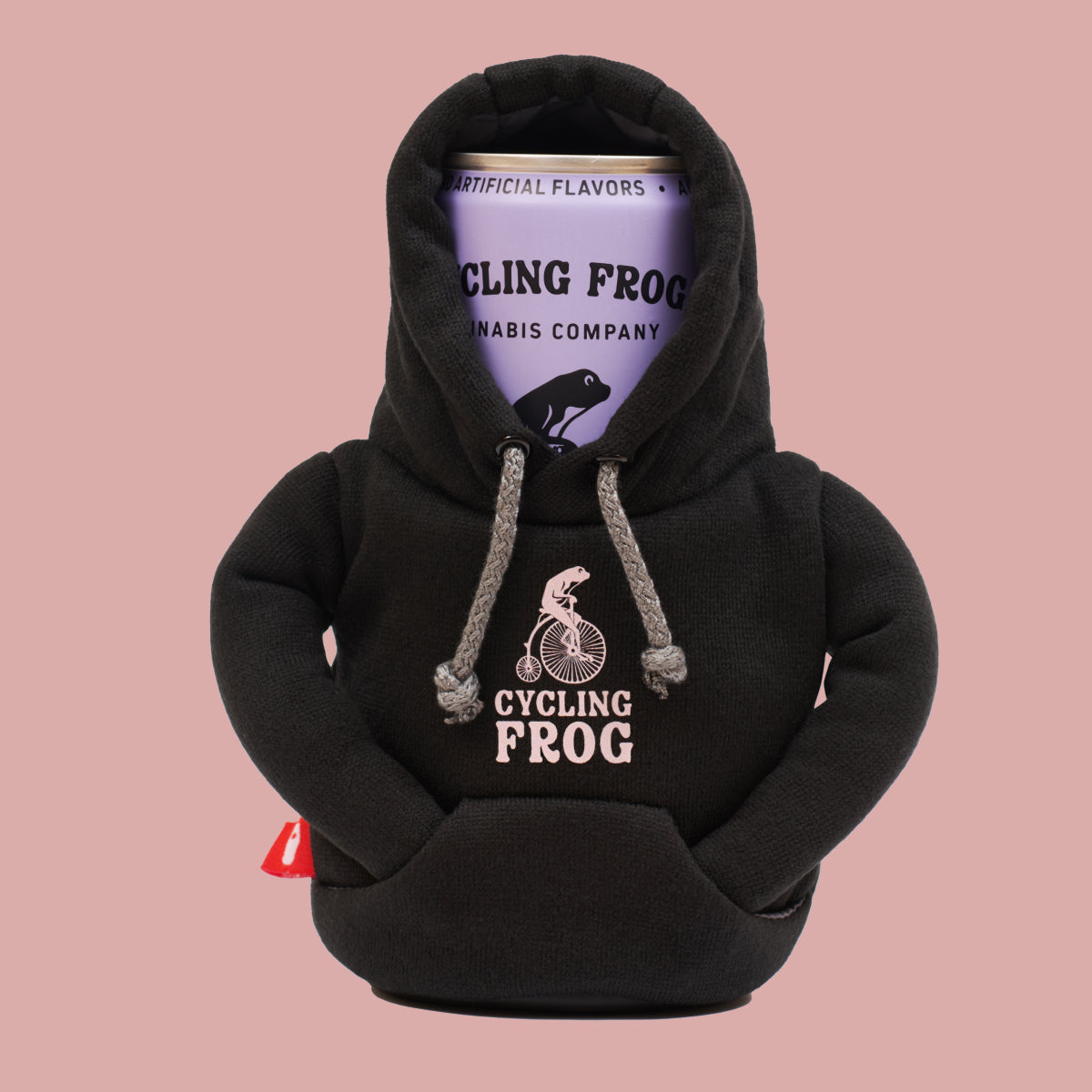 Cycling Frog Stay Chill Hoodie Koozie