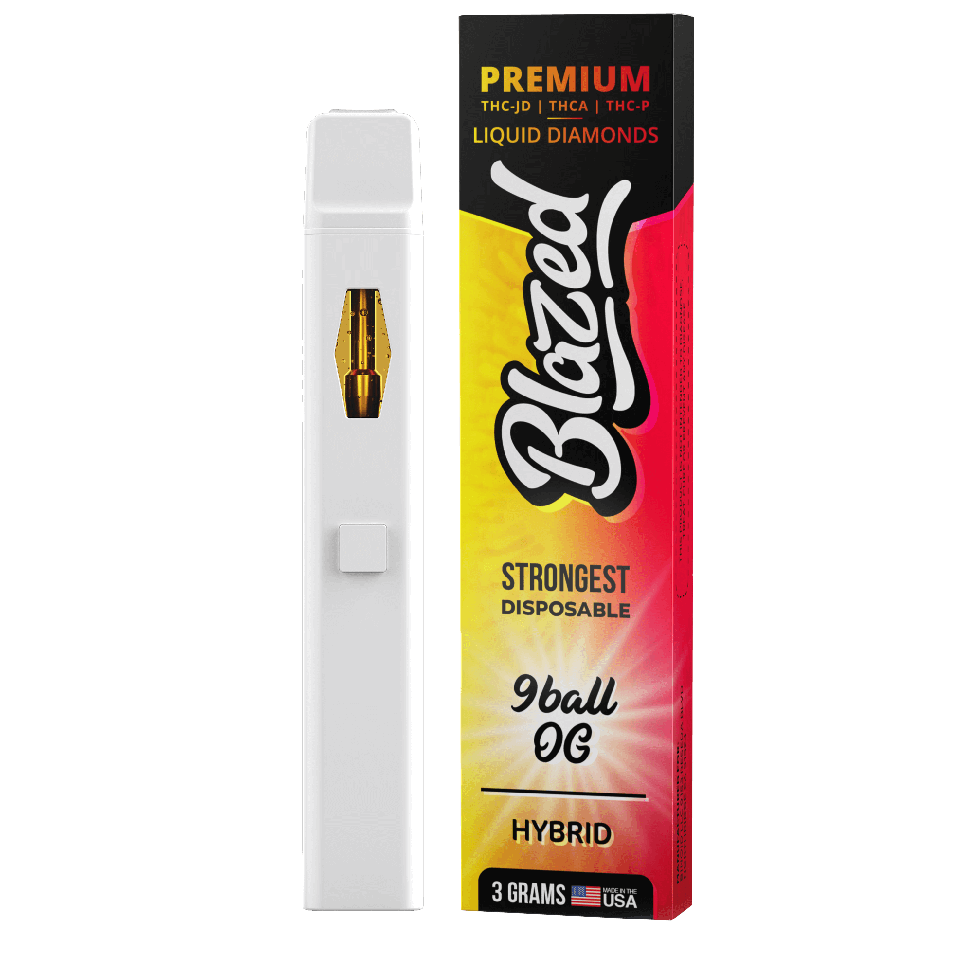 Binoid On Sale: THCA + Delta 9P 3 Gram Disposable – Blazed