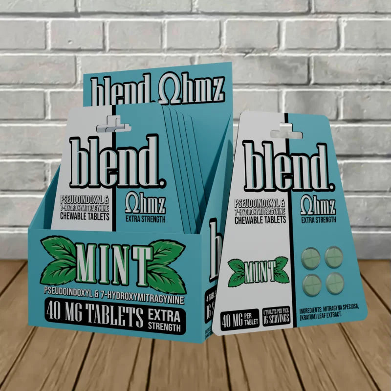 Blend Pseudo + 7-Hydroxy Tablets 40mg Bulk Case Deal